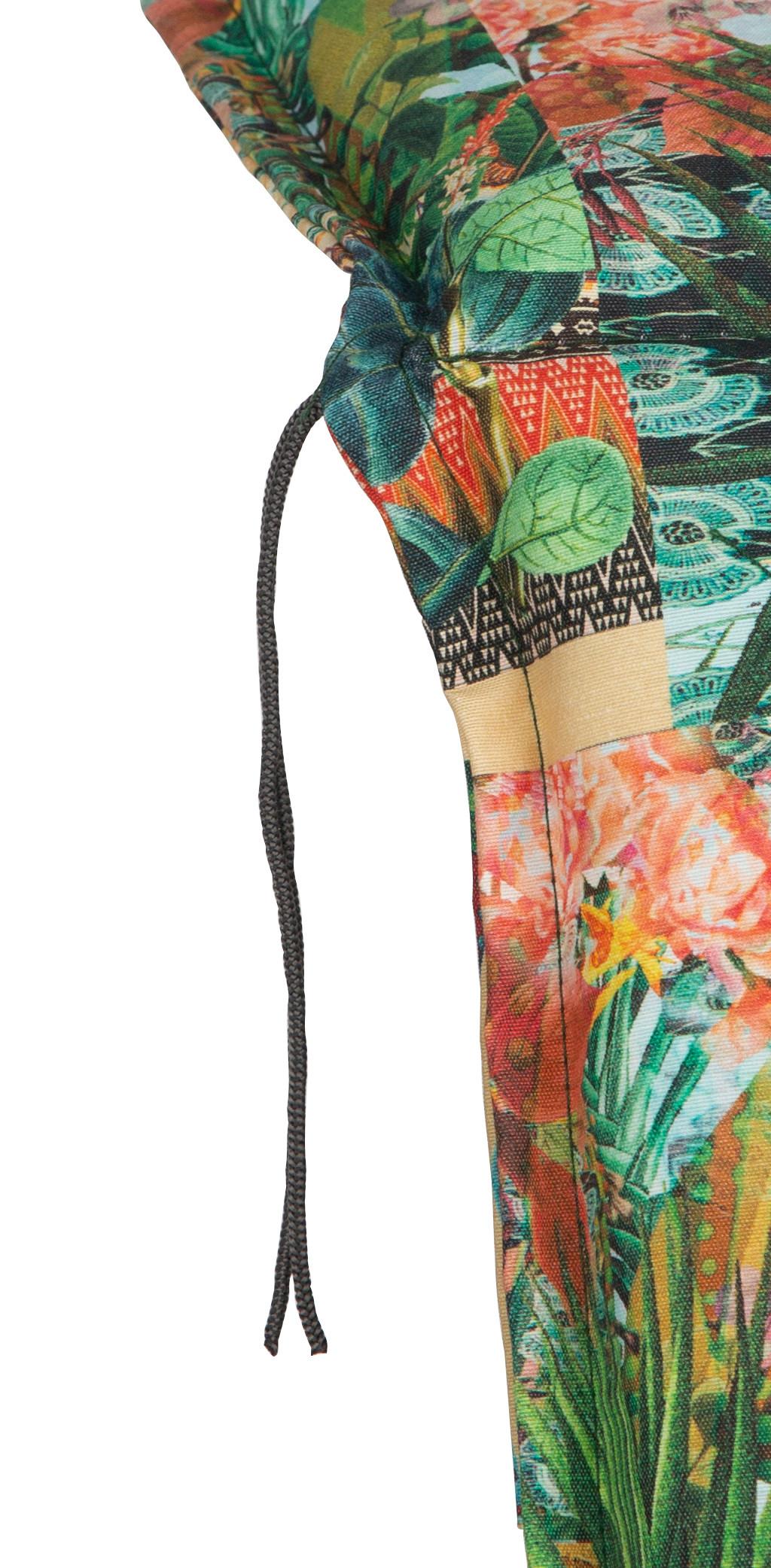 Bunte Sesselauflage für Niedriglehner