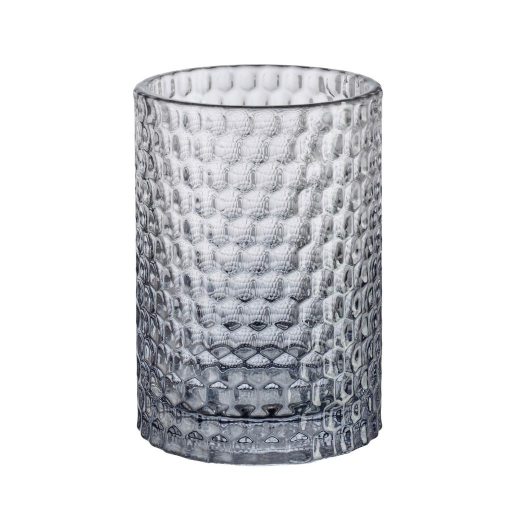 Zahnputzbecher Melua Anthrazit Glas