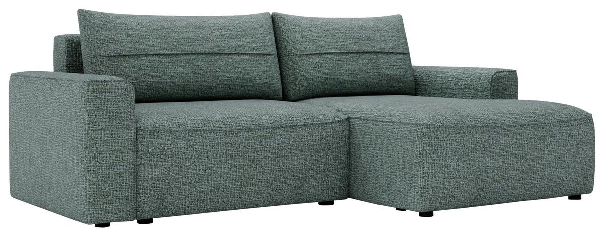 Lullo Grün S: 233x144 Cm - Schwarz/Grün, Design, Textil (233/144cm) - Livetastic