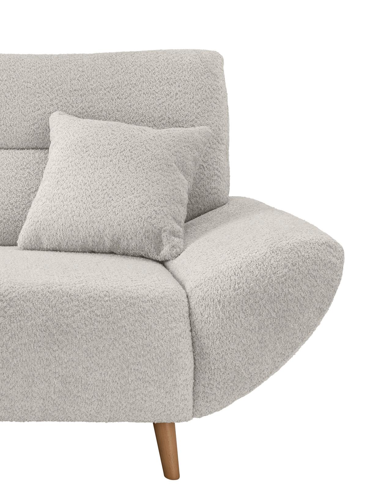 Ecksofa Drago, Weiß S: 166x290 cm - Wildeiche/Weiß, KONVENTIONELL, Textil (166/290cm) - MID.YOU