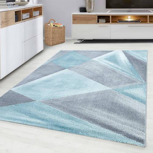 Webteppich Beta - Blau, Basics, Textil (240/340cm) - Novel
