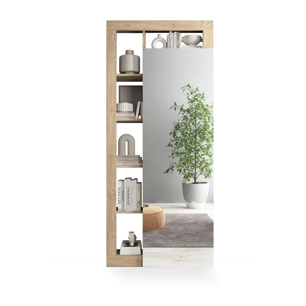 Garderobe Hamburg Eichefarben/Weiß B: 91 cm