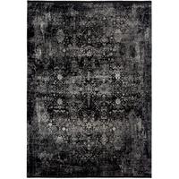 Webteppich Grau/Schwarz Calais 140x200 cm - Schwarz/Grau, Design, Textil (140/200cm) - Dieter Knoll