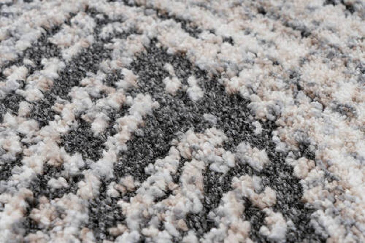 Läufer My Bologna 462 Grey 80 X 300 - Grau, KONVENTIONELL, Kunststoff/Textil (80/300cm) - Obsession