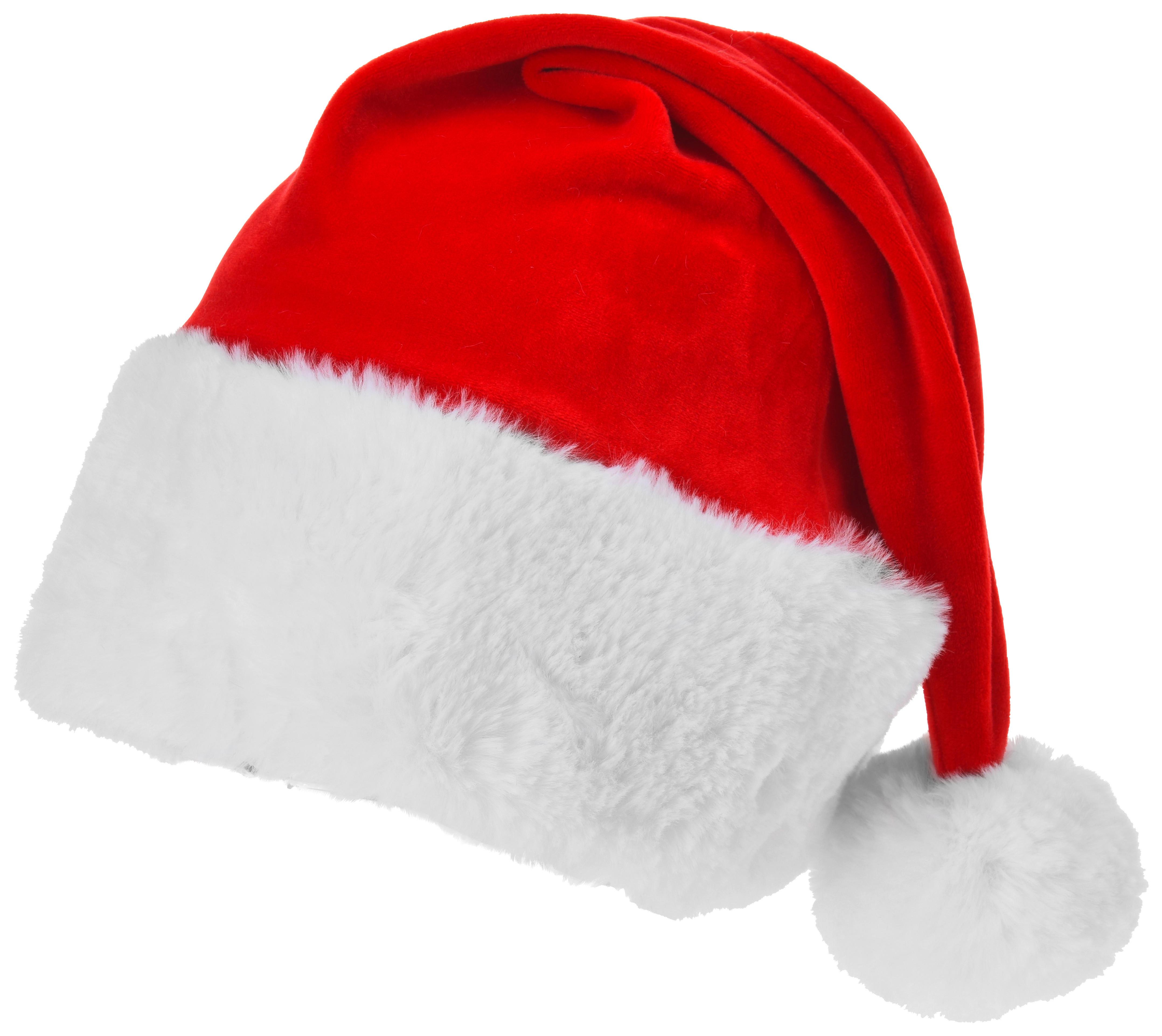 Weihnachtsmütze Rodrigo L:50 cm - Rot/Weiß, KONVENTIONELL, Textil (50cm)