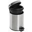 Kosmetikeimer Kosmo Matt - Edelstahlfarben/Schwarz, KONVENTIONELL, Kunststoff/Metall (17/24cm) Kosmetikeimer Kosmo Matt - Edelstahlfarben/Schwarz, KONVENTIONELL, Kunststoff/Metall (17/24cm)