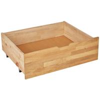Posteľná zásuvka DARJA set 2 ks, dub divoký olejovaný - divoký dub, Konventionell, drevo/plast (83/26/68cm)