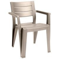 Kerti Szék Julie - cappuccino, műanyag (79/61,5/58,5cm) - Keter