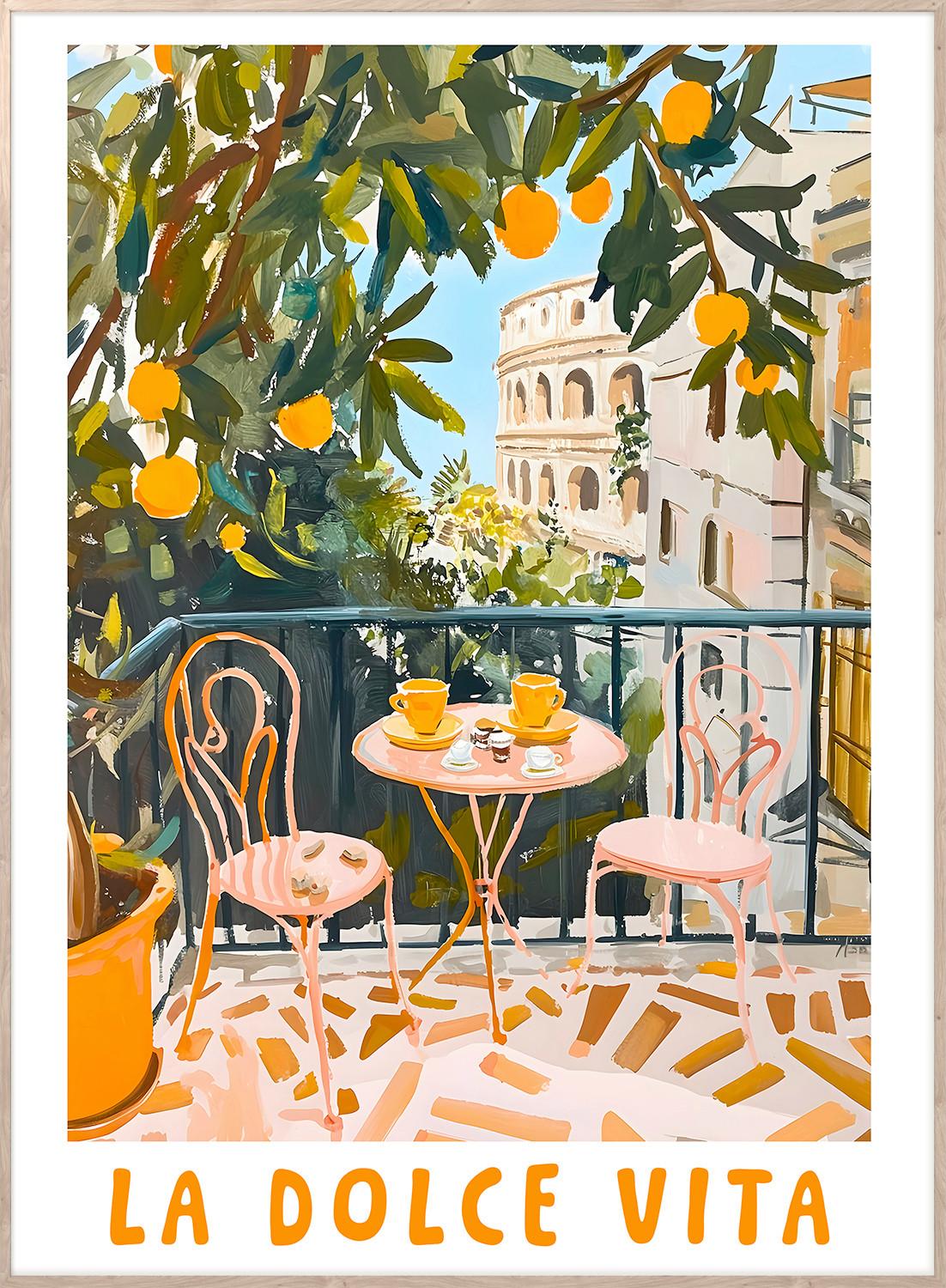 Obraz ELENA - viacfarebná/farba duba, Konventionell, kompozitné drevo/papier (50/70cm) - Mömax
