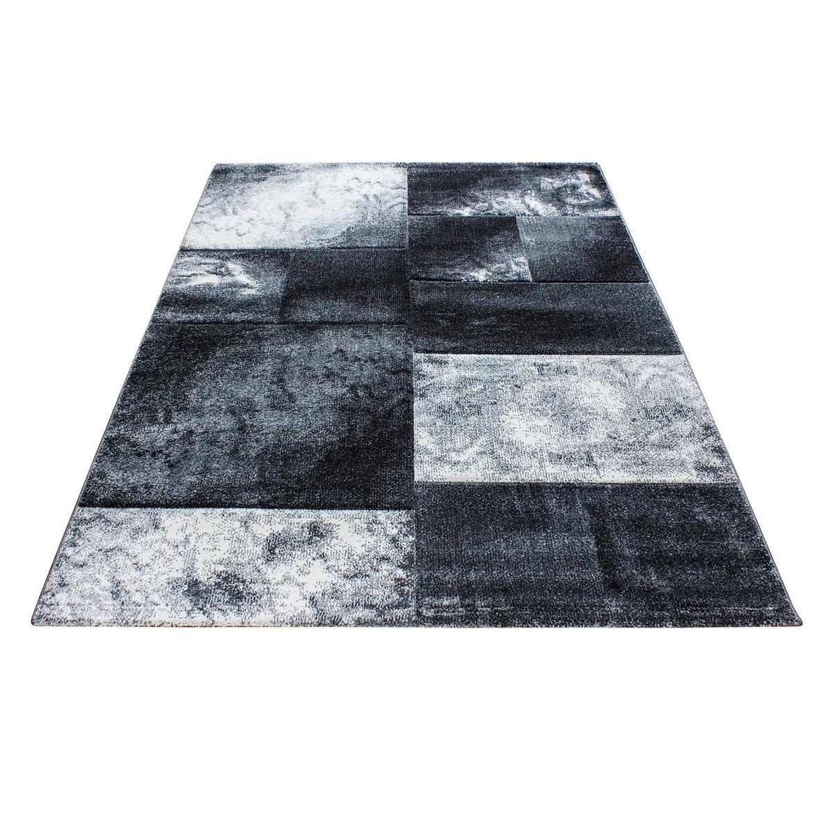 Teppich Läufer Grau Hawaii 80x300 cm - Grau, KONVENTIONELL, Textil (80/300cm)