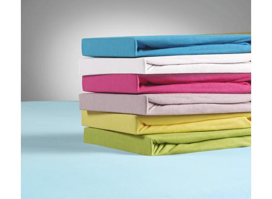Jersey-spannleintuch Tamara 60x120 cm - Blau/Pink, KONVENTIONELL, Textil (60/120cm) - Ombra Jersey-spannleintuch Tamara 60x120 cm - Blau/Pink, KONVENTIONELL, Textil (60/120cm) - Ombra