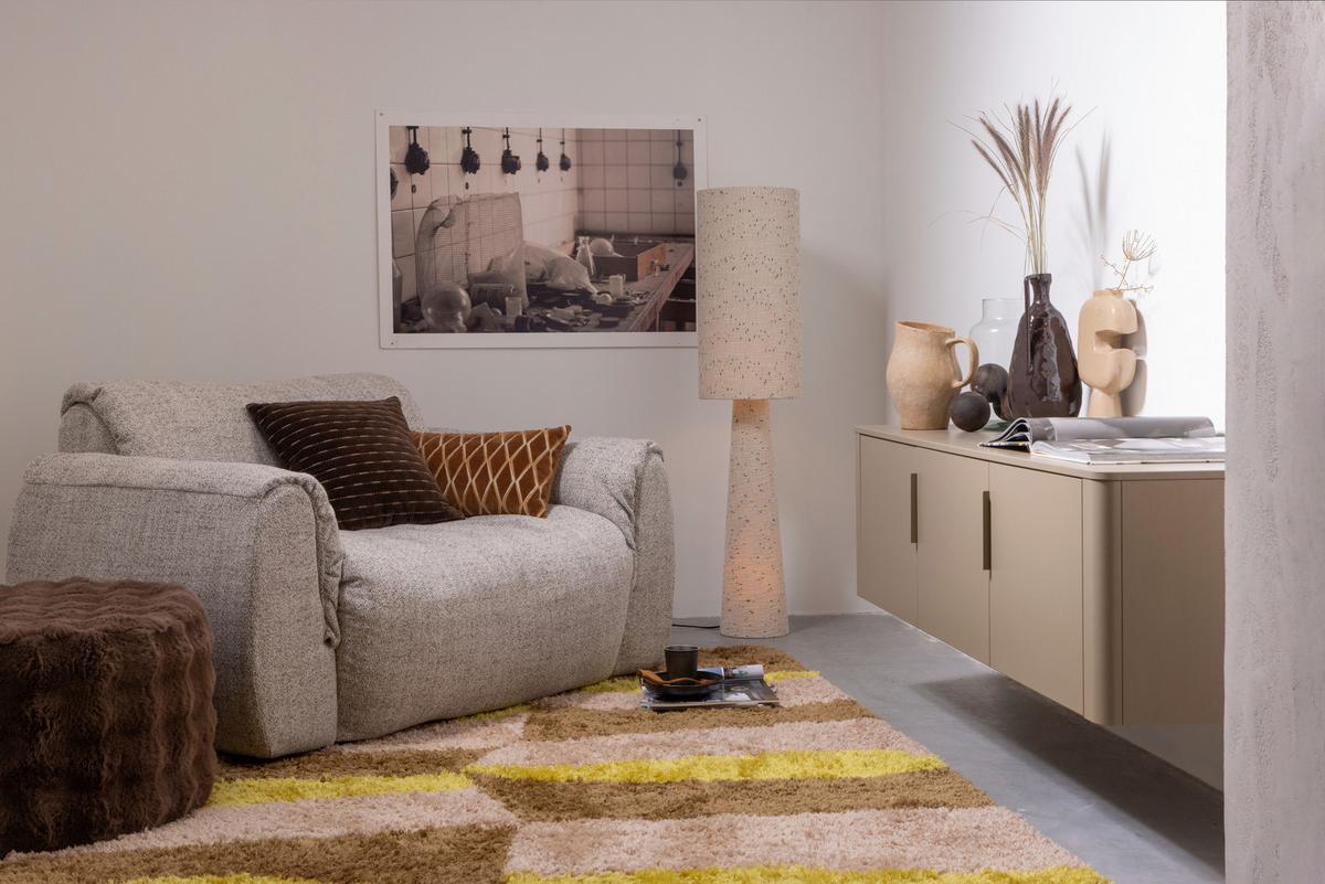 LOWBOARD Gunnar Schlammfarben B: 154cm - Schlammfarben, Design, Holz (154/56/44cm) - Livetastic