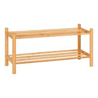 Schuhregal Manaus Naturfarben B: 70 cm - Naturfarben, Design, Holz (70/33/27cm) - MID.YOU