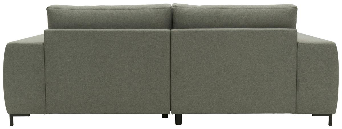Ecksofa Looks Vi - Graubraun/Schwarz, Design, Textil (242/160cm) - LOOKS by W.Joop