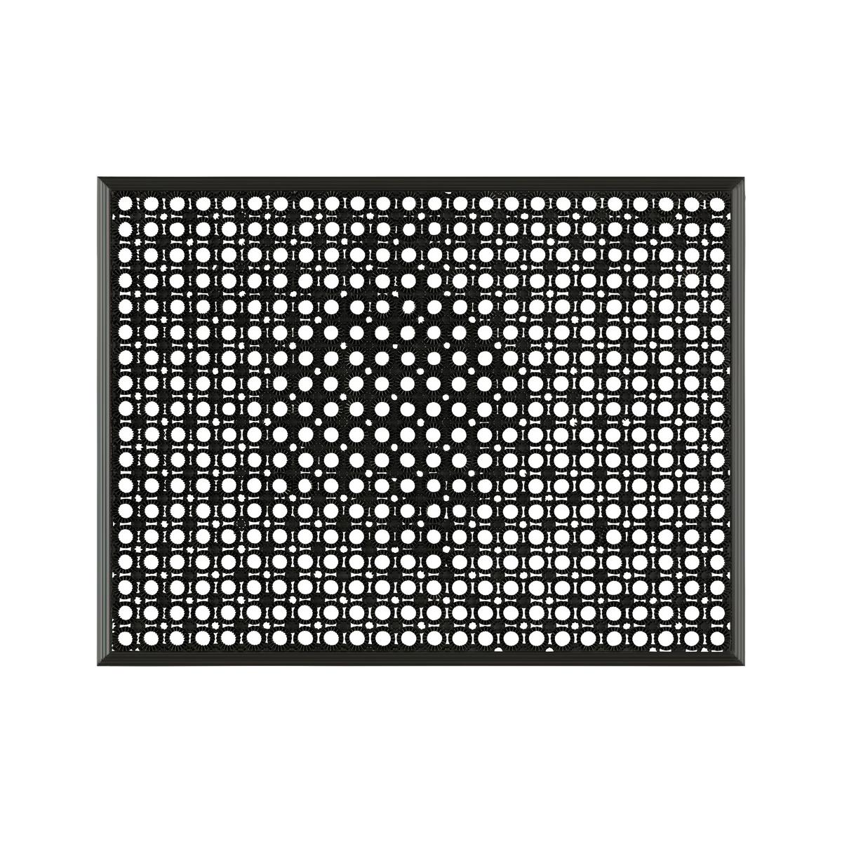 ROHOŽKA Lizzy, 48/62cm, čierna - čierna, Basics, plast (48/62cm) - Modern Living