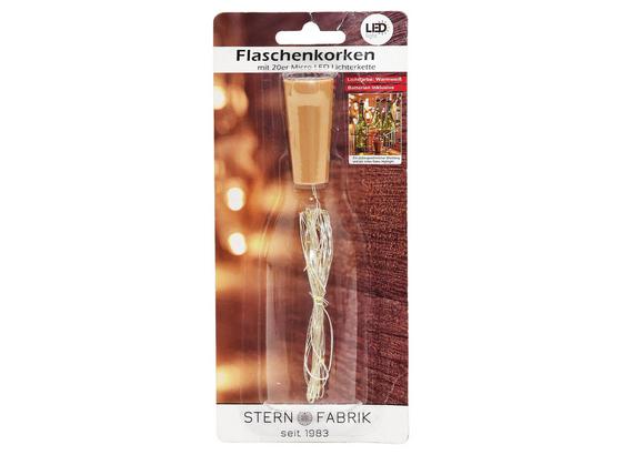 Flaschenverschluss mit Micor-Led - Basics, Kunststoff (15/3/2,5cm) Flaschenverschluss mit Micor-Led - Basics, Kunststoff (15/3/2,5cm)