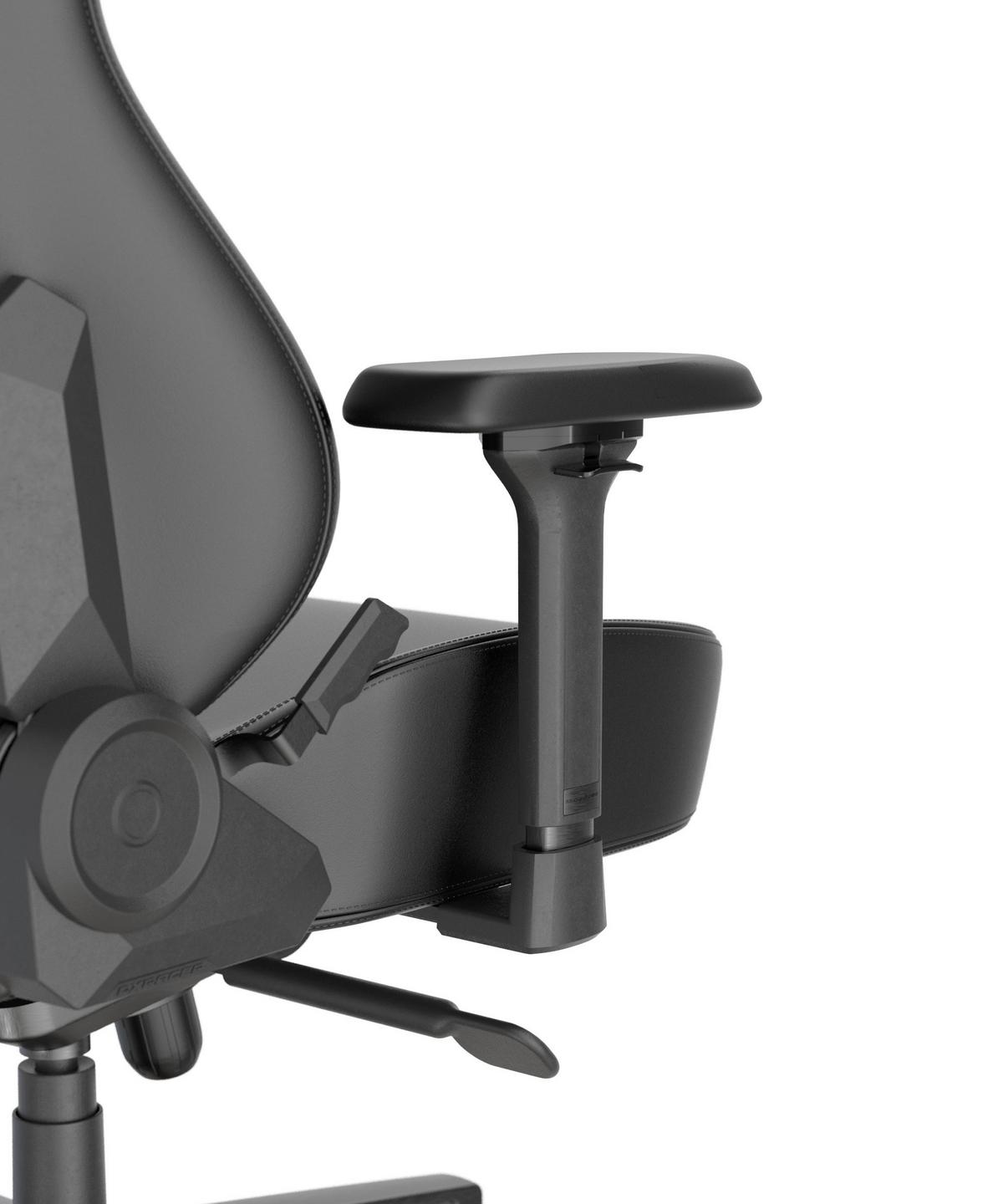 Gamingstuhl Craft Schwarz B: 70cm - Schwarz, KONVENTIONELL, Textil/Metall (70/132/70cm) - Dxracer