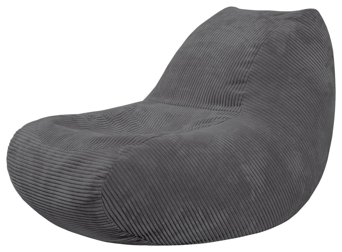 Ülőzsák Bob Lux - szürke, Modern, textil (120cm) - Mömax