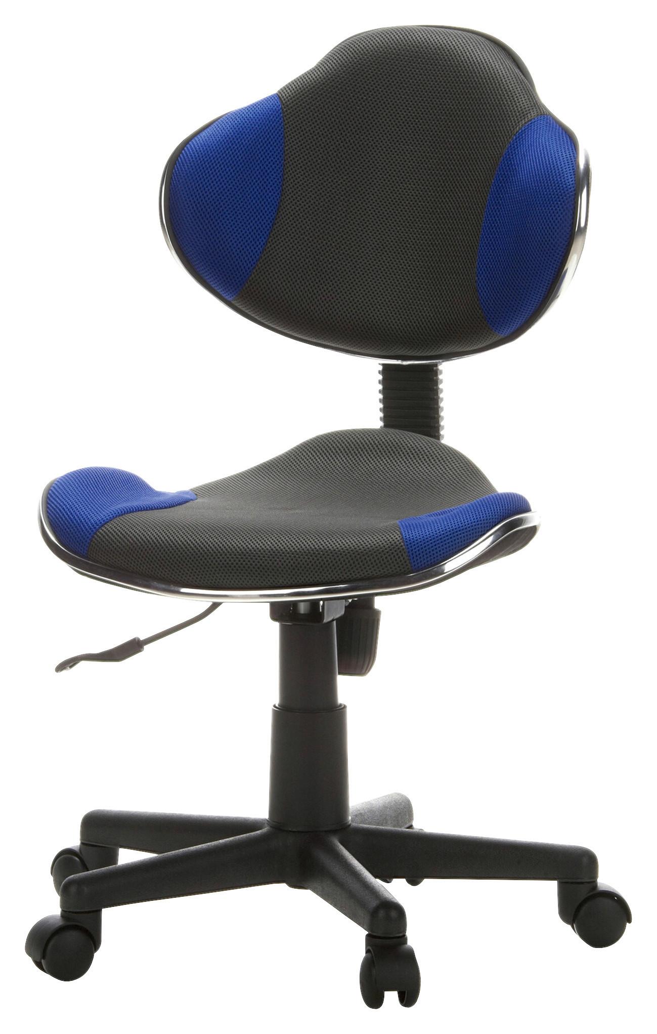 Jugenddrehstuhl Kiddy Gti 2 Blau/grau - Blau/Grau, Basics, Kunststoff (45/86-101/42cm) - MID.YOU