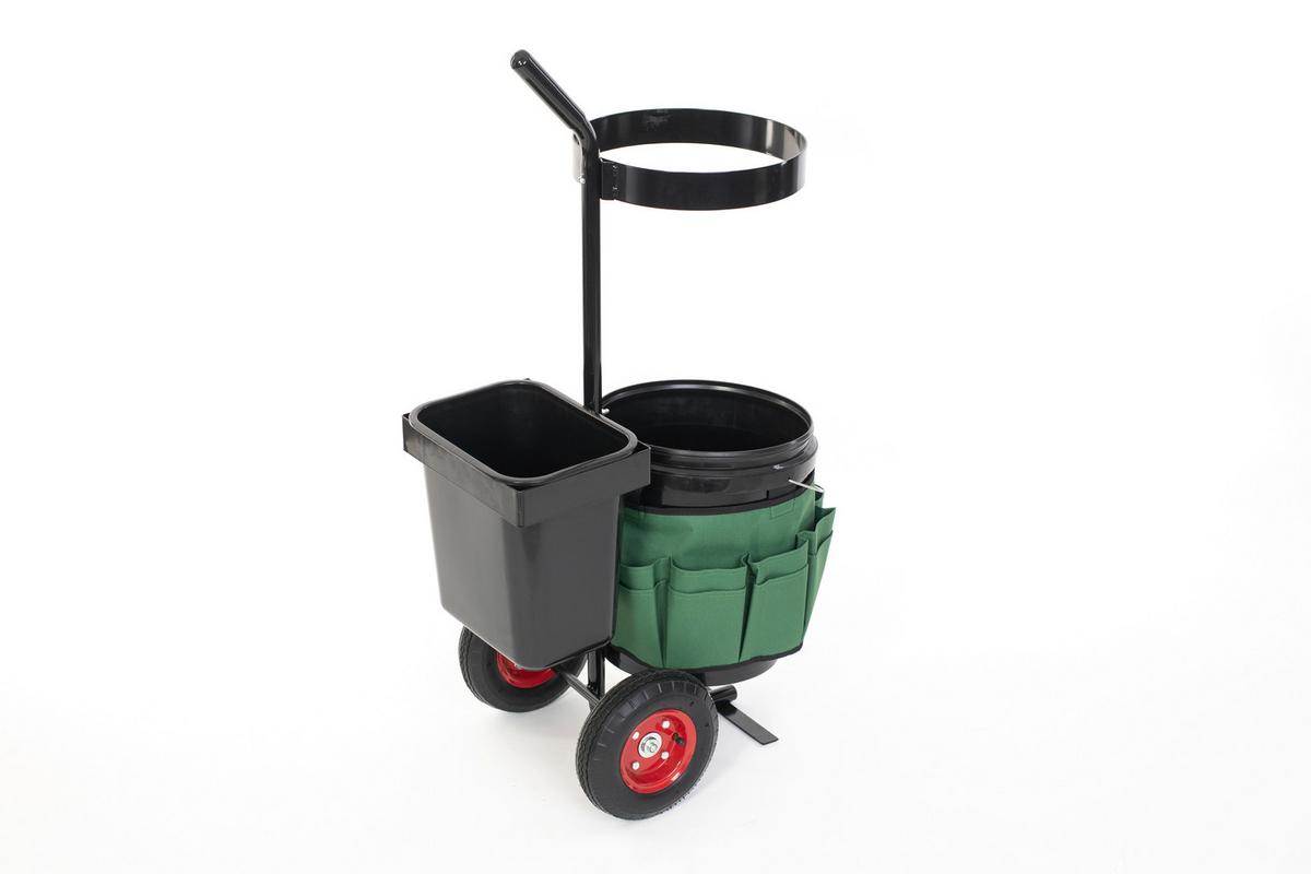 Gartenkarre Gartenwagen - Schwarz, KONVENTIONELL, Metall (56/104/40cm)