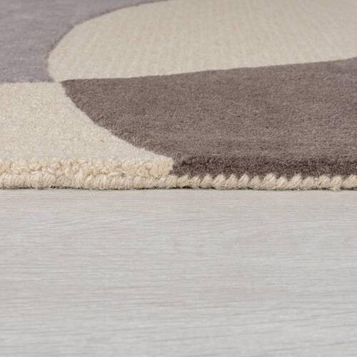 Wollteppich Wollteppich Gelb B: 170 cm - Gelb, Basics, Textil (170/120cm)