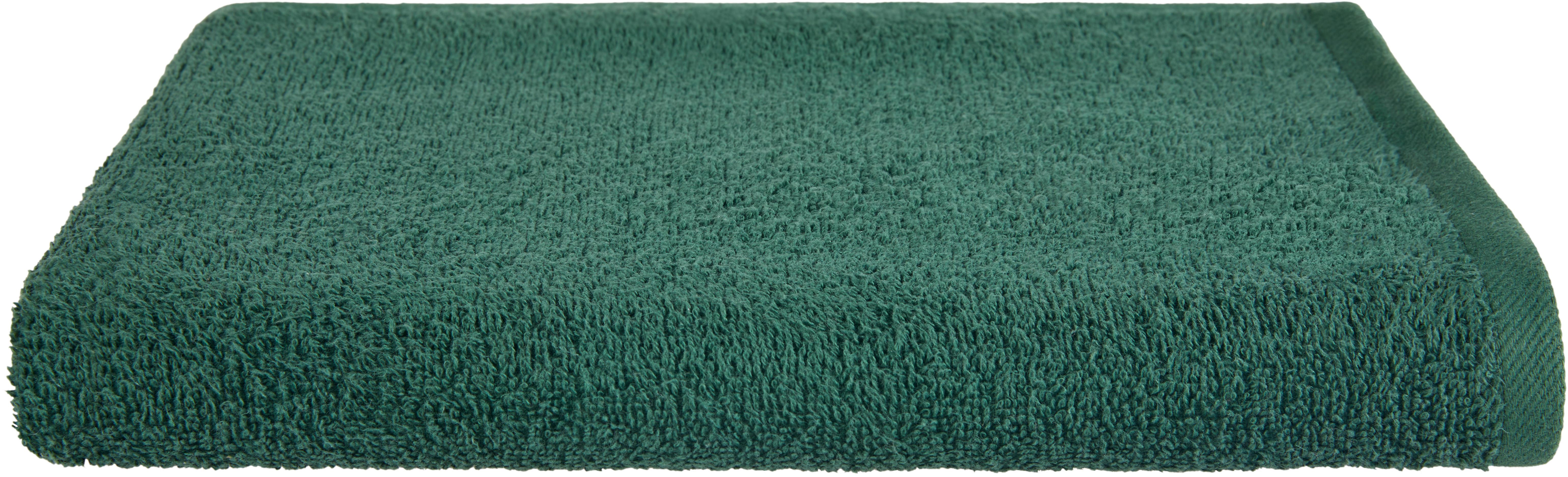 Törölköző Flora - sötétzöld, Romantik / Landhaus, textil (70/130cm) - James Wood