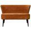 Sitzbank Lord B: ca. 140 cm Gold - Goldfarben/Schwarz, Trend, Holzwerkstoff/Textil (140/83/75cm) - Carryhome Sitzbank Lord B: ca. 140 cm Gold - Goldfarben/Schwarz, Trend, Holzwerkstoff/Textil (140/83/75cm) - Carryhome