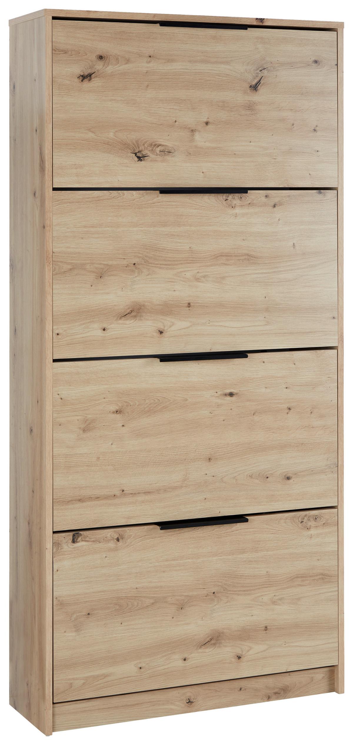VÝKLOPNÁ SKRINKA NA TOPÁNKY BELA -EXKLUSIV- - Modern, kompozitné drevo (79/162/25cm) - Mömax