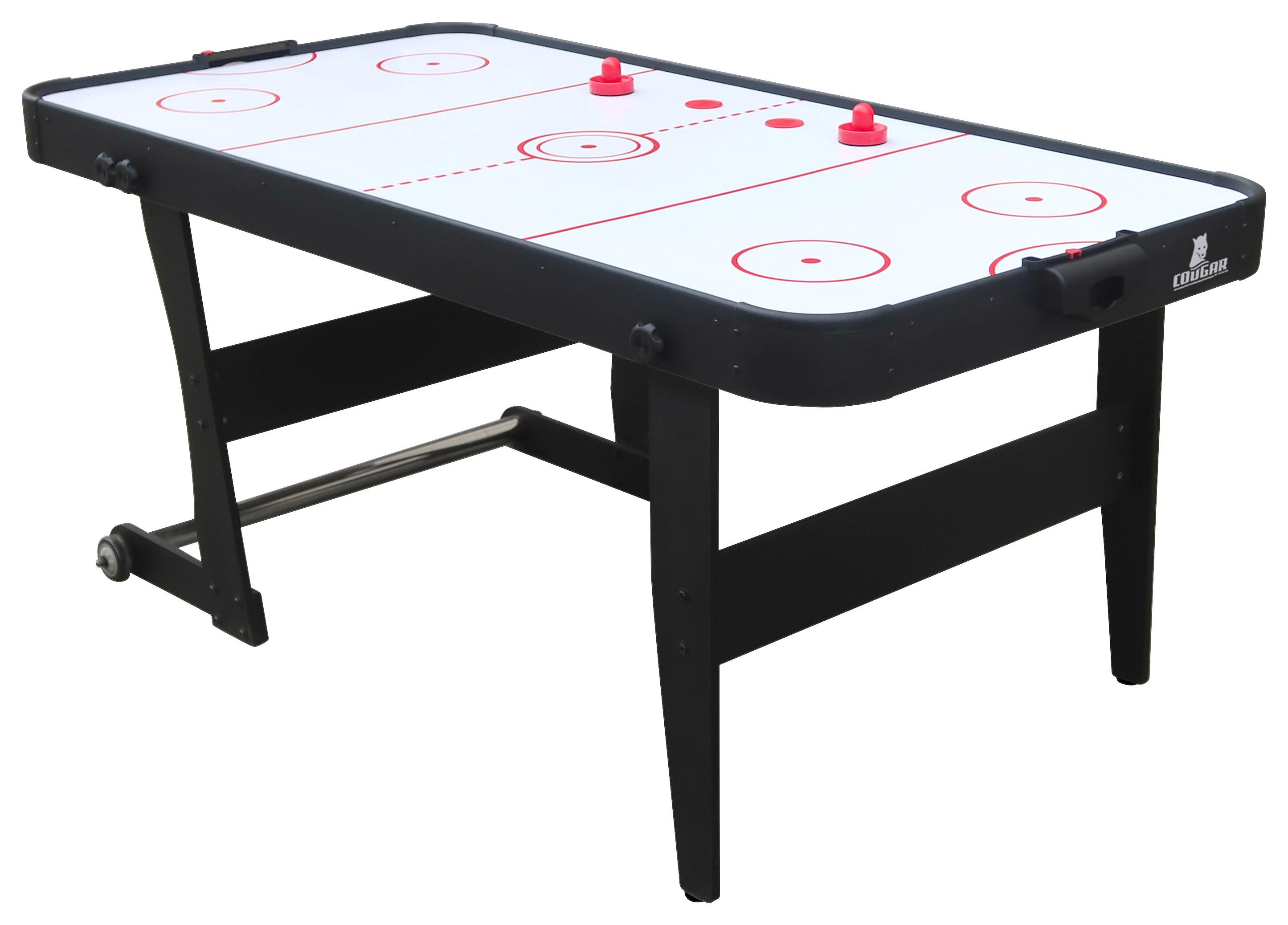 Tischeishockey C040.302.00 - Schwarz, KONVENTIONELL, Holz (91/78,7/183cm) - Ambia Garden
