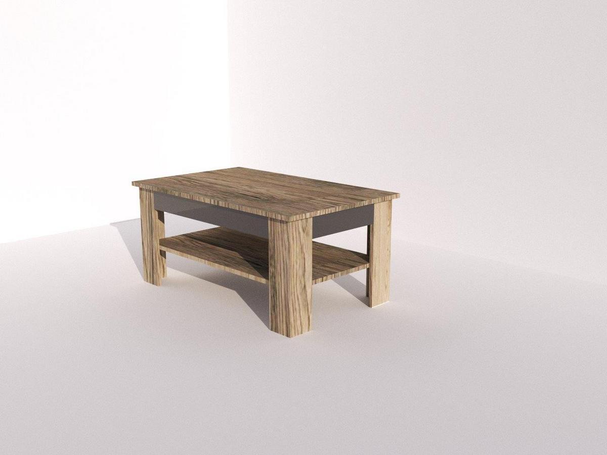 Dohányzóasztal Royal - Modern (90/41/55cm)