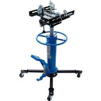 Schwerlast-Getriebeheber Doppelhub - Blau/Schwarz, Basics (56/37/89cm)