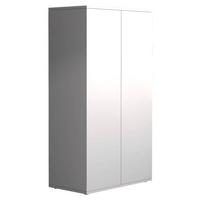 Kommode Dalrosa Weiß - Anthrazit/Weiß, MODERN, Holzwerkstoff (60/108/32cm) - MID.YOU