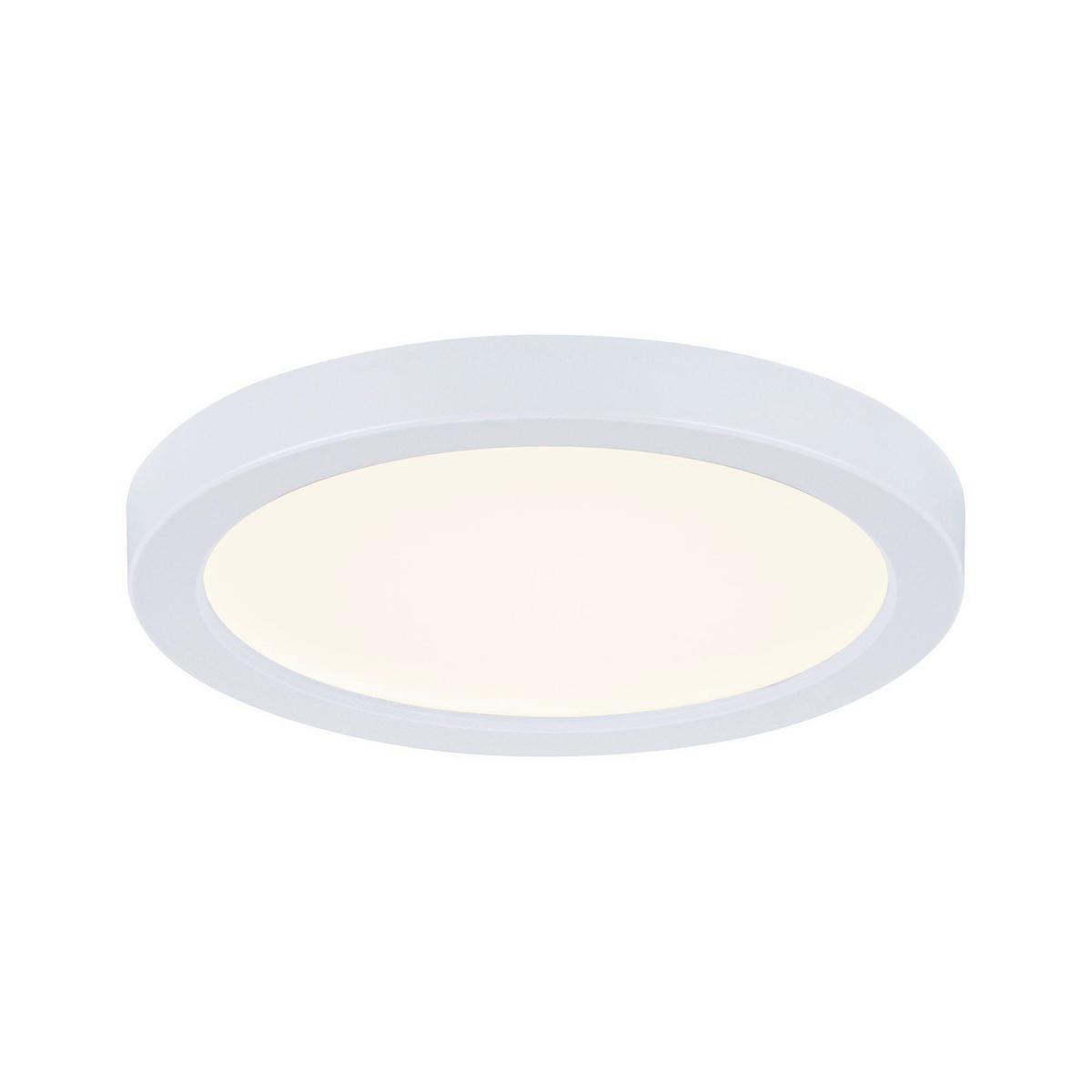 LED-Paneel Ø 11,8 cm Rund - Weiß, Design, Kunststoff (11,8/1,2cm) - Paulmann