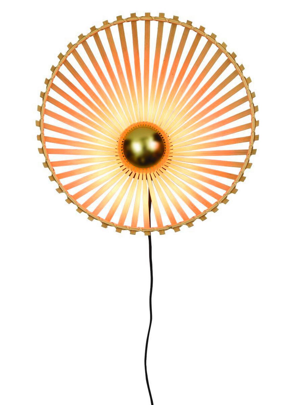 Wandleuchte Bromo/W40/N - Naturfarben, Trend (13/40cm) - Good & Mojo