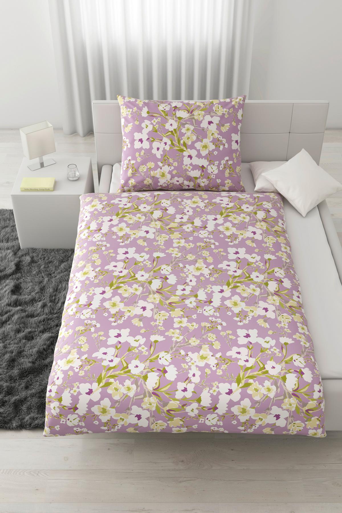 Povlečení Ute, 140/200cm, růžová - růžová, Romantický / Rustikální, textil (140/200cm) - Modern Living