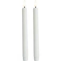 dlhá sviečka LIORIS, 22 CM - biela, plast (2,2/22,5cm) - Mömax