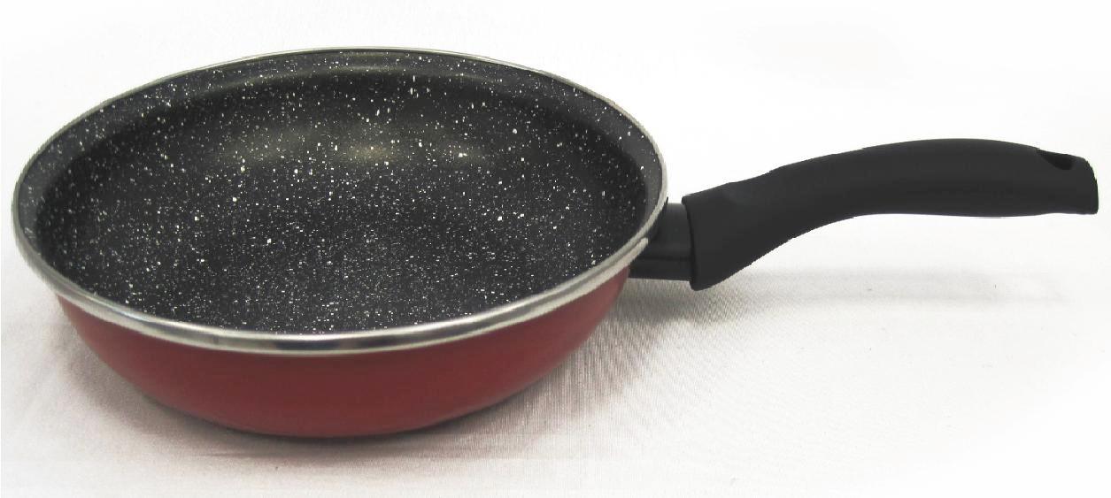 Serpenyő Delimano Stone Legend - Piros, Kerámia (43,1/25,5/5,6cm)