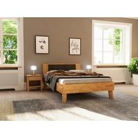 Bett Como Naturfarben /wildeiche 140x200cm - Wildeiche/Naturfarben, MODERN, Holz (140/200cm) - MID.YOU