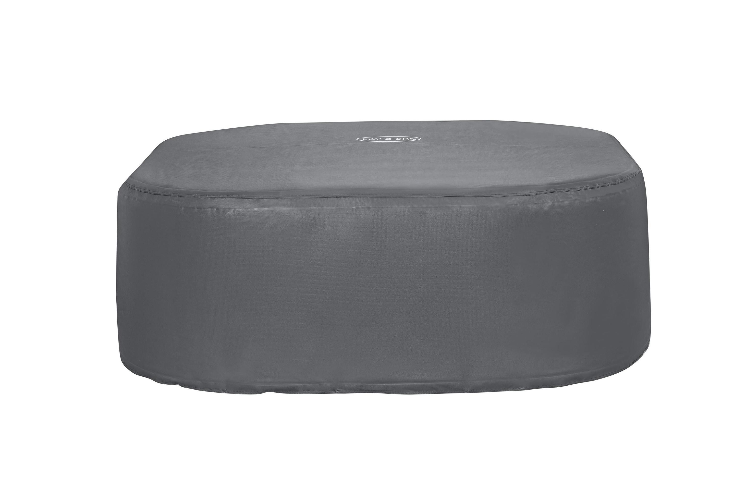 Whirlpoolabdeckung Hildegard - Dunkelgrau, KONVENTIONELL, Kunststoff (180/71cm) - Bestway