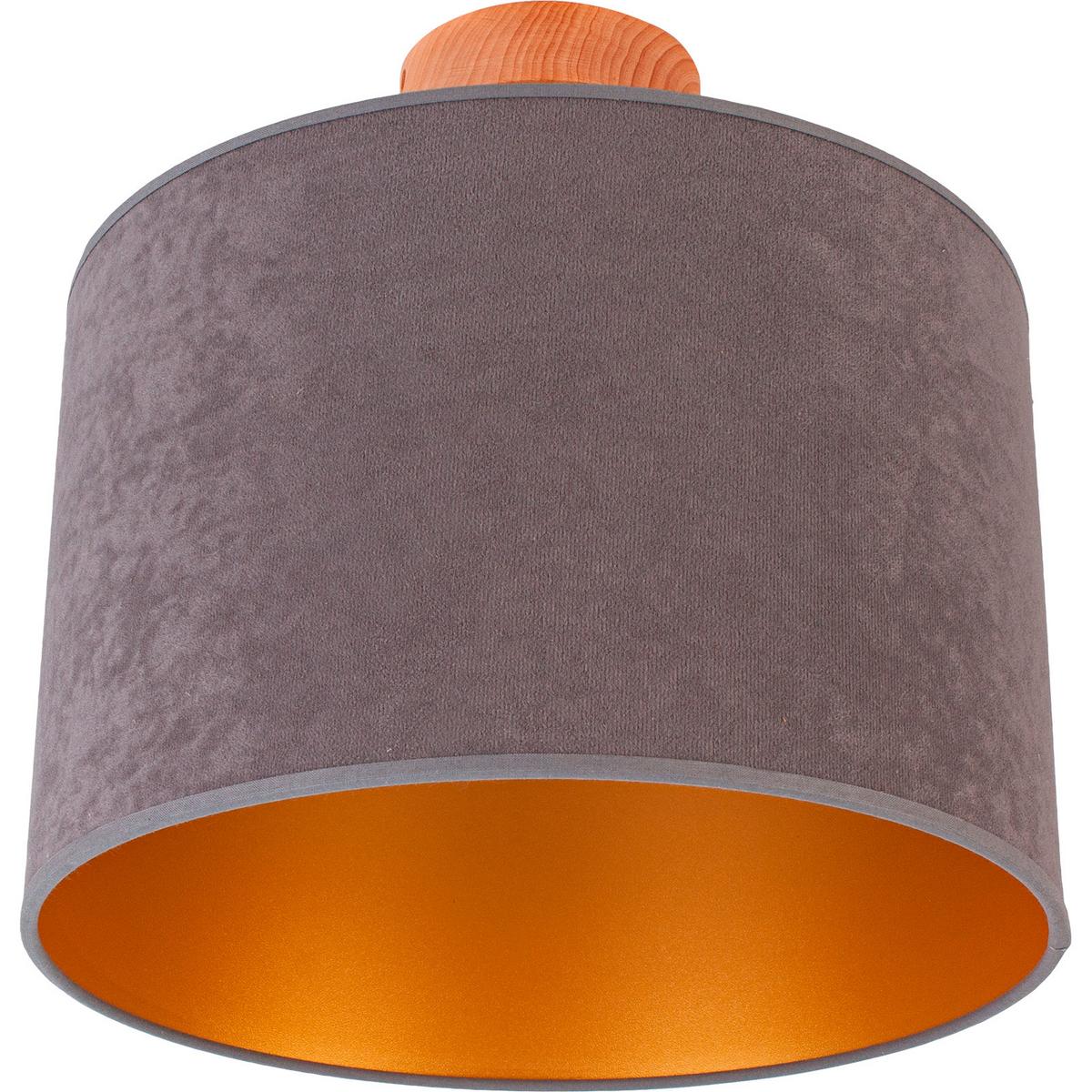 Deckenleuchte 3200112 Bolla Decken 30 - Grau - Grau, Basics, Holz (30/30cm)