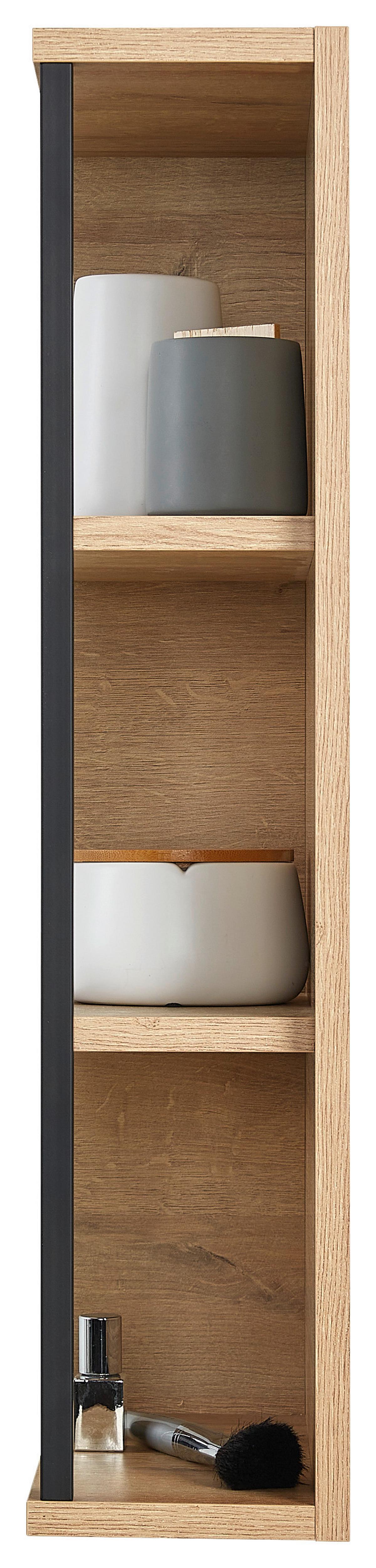 NÁSTĚNNÝ REGÁL BAVELLI -EXKLUSIV- - barvy dubu, Moderní, kompozitní dřevo (15/70/32,5cm) - Pelipal