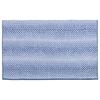 Badematte Doris - Graublau, MODERN, Textil (50/80cm) - Luca Bessoni