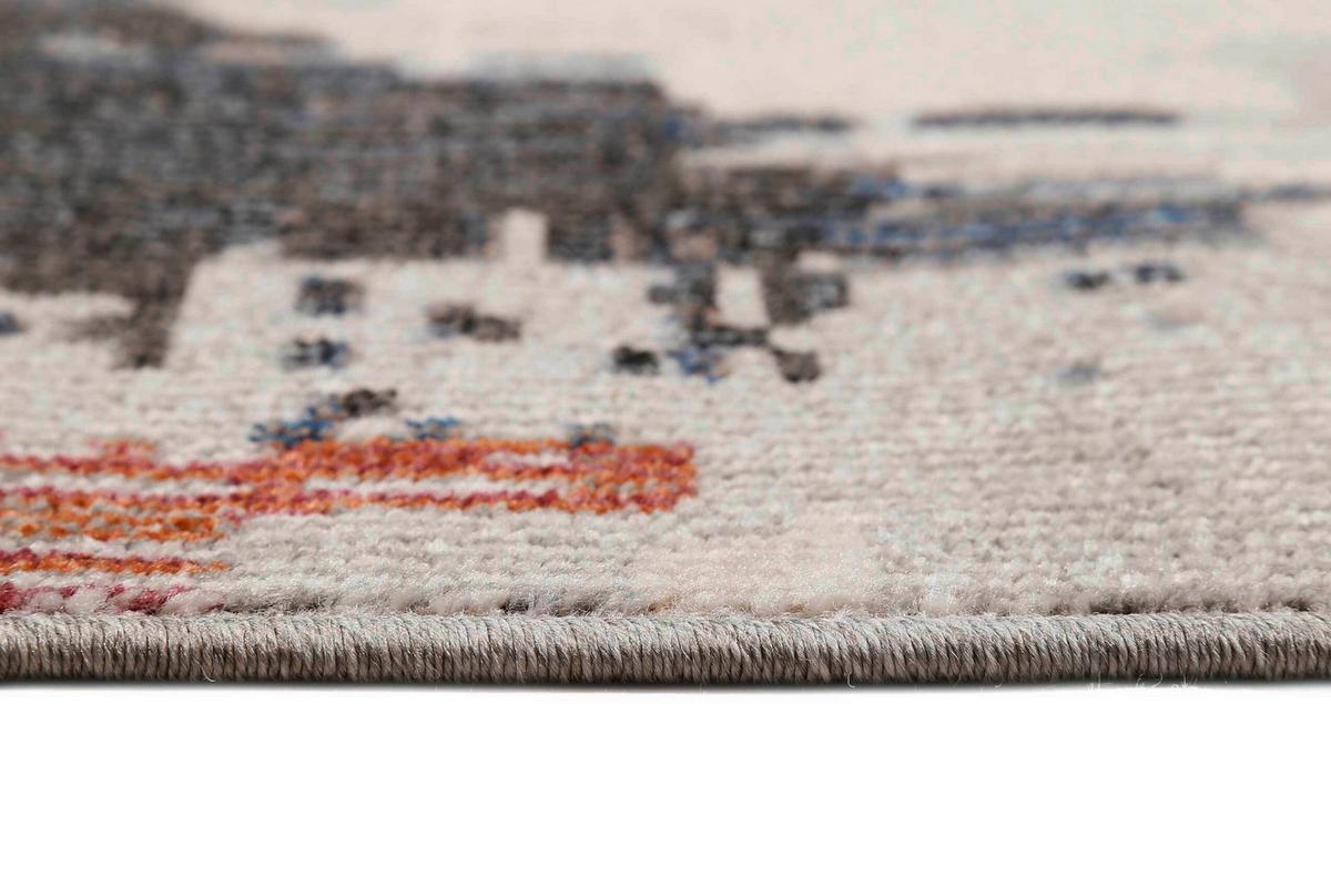 Outdoorteppich Multicolor, BxL: ca. 160x225cm - Türkis/Creme, Design, Textil (160/225cm) - Esprit