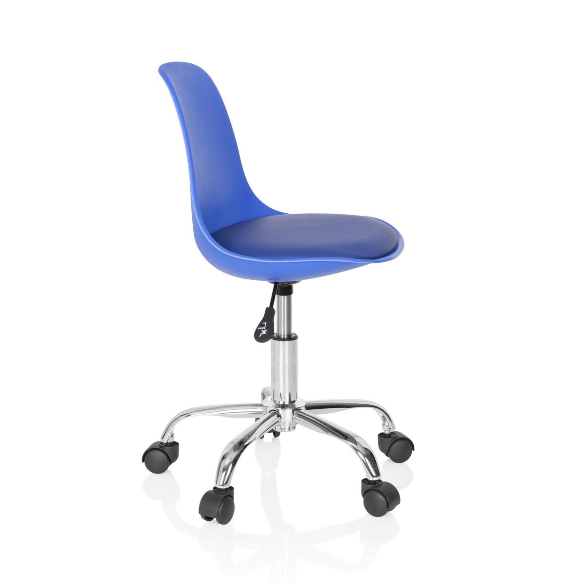 Jugenddrehstuhl Fancy II Blau - Blau, Basics, Kunststoff (40/72-82/44cm) - MID.YOU