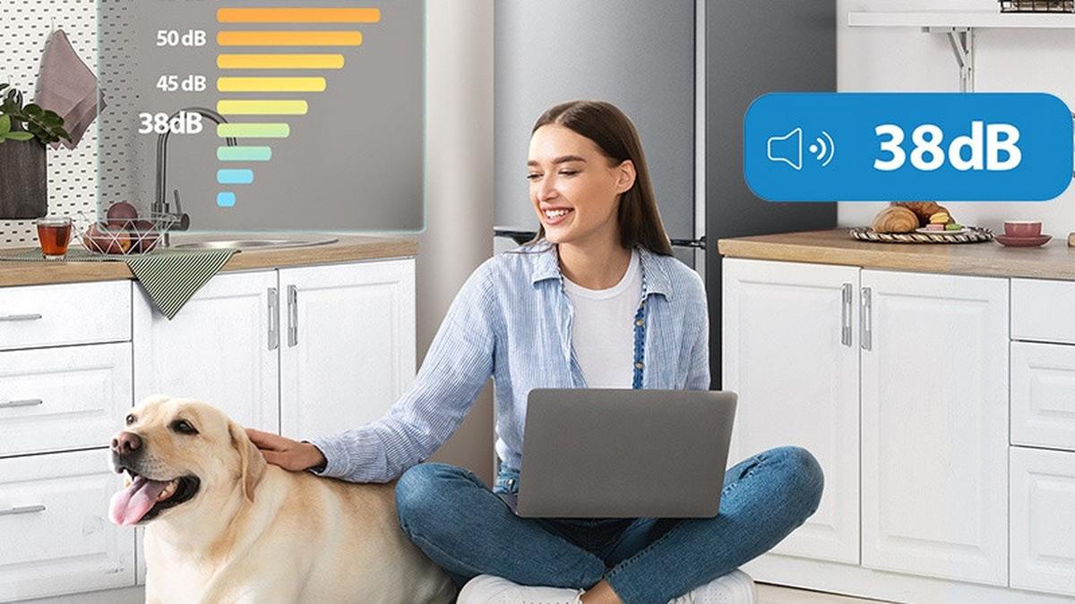 KÜHL-GEFRIER-KOMBINATION MDRB424FGD02I - Basics (59,5/188/63cm) - Midea