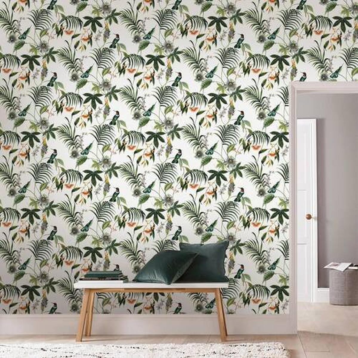 Vliestapete 106975 - Multicolor/Weiß, Basics, Papier/Kunststoff (52/1000cm)