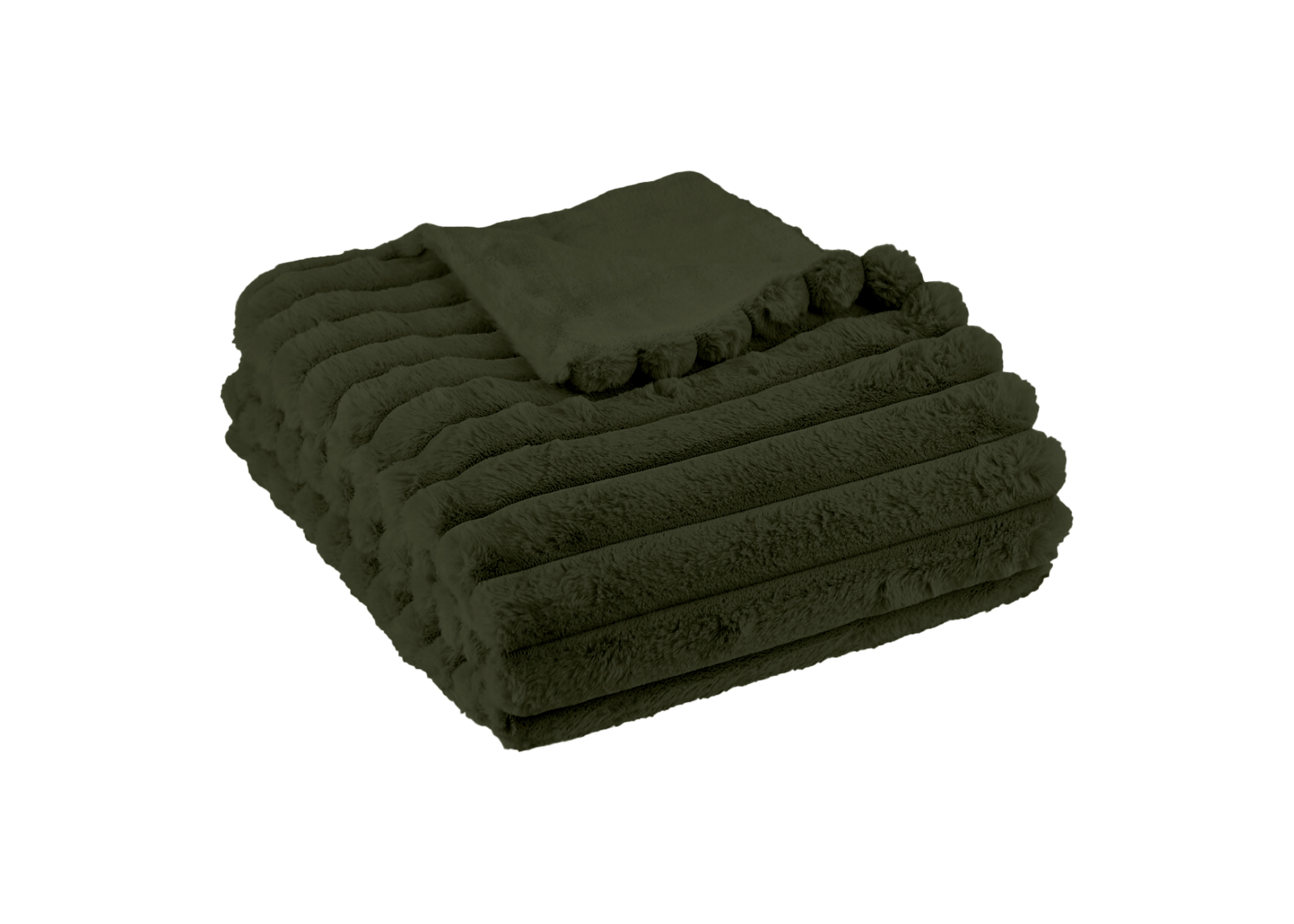 MÄKKÁ DEKA BIEN AU CHAUD - smaragdovozelená, Modern, textil (130/180cm)