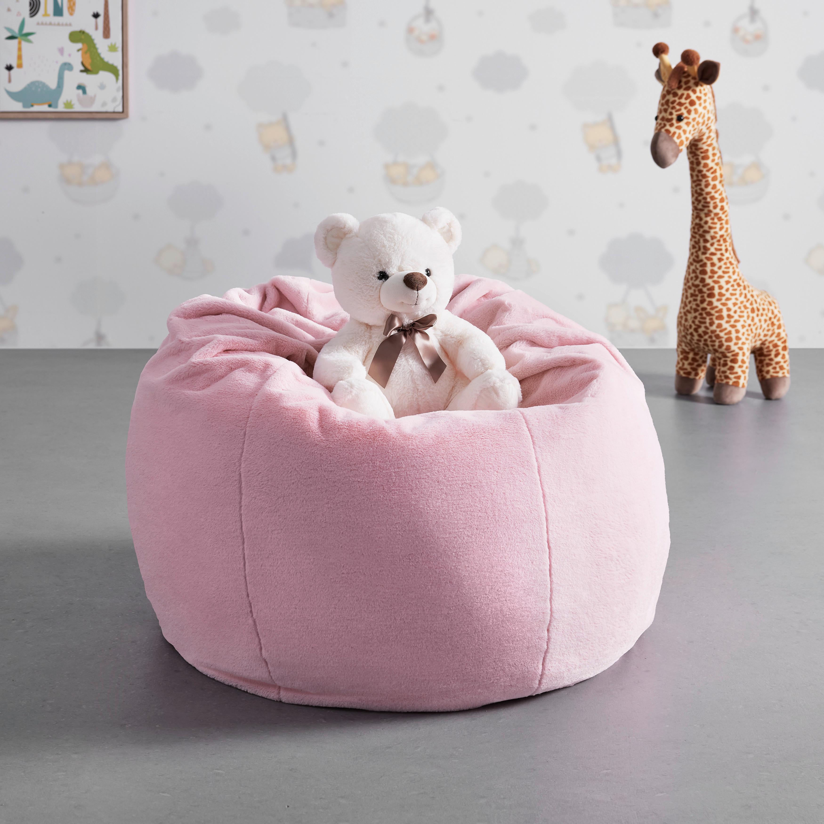Sedací vak MARIO růžová - růžová/pink, Moderní, textil (64/114cm) - Bessagi Kids