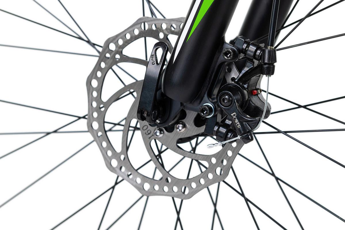 Mountainbike Hardtail 29 Zoll Morzine 21 Gänge - Schwarz/Grün, Basics, Metall (139/76/21cm) - KS Cycling