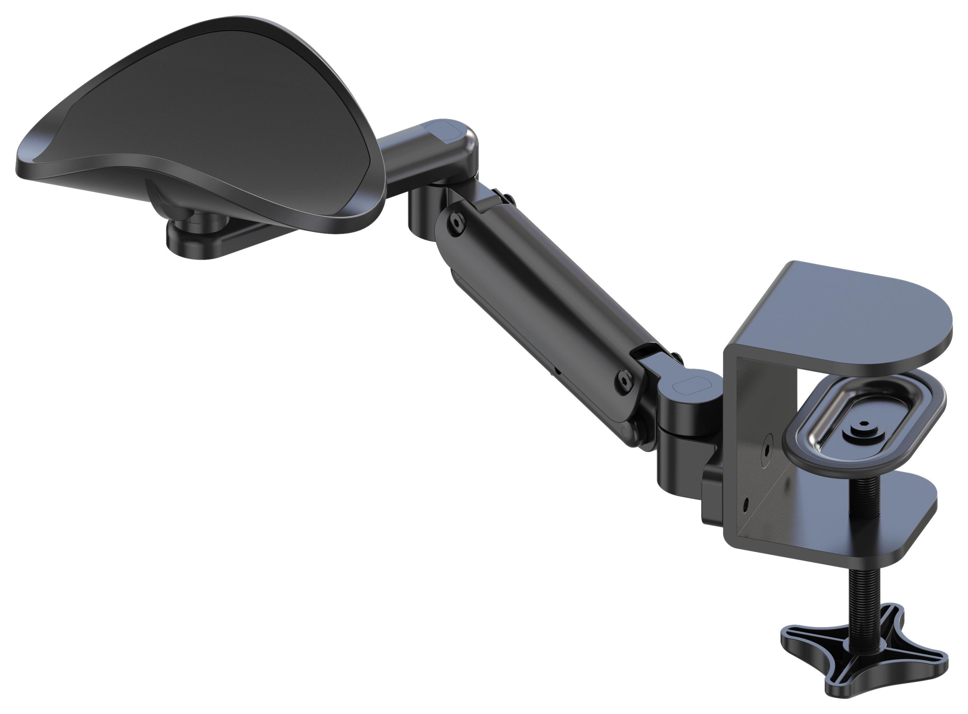 Armstütze Relex Rt1 Schwarz B: 40,4 cm - Schwarz, MODERN, Leder/Kunststoff (40,4/7,5/11cm) - MID.YOU